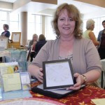 Giving complimentary readings at a New Age fair in support of autistic children.