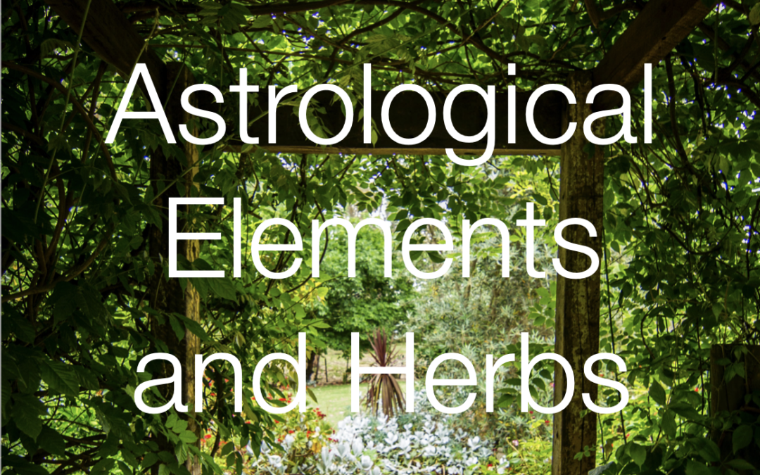 The Astrological Elements and Herbs