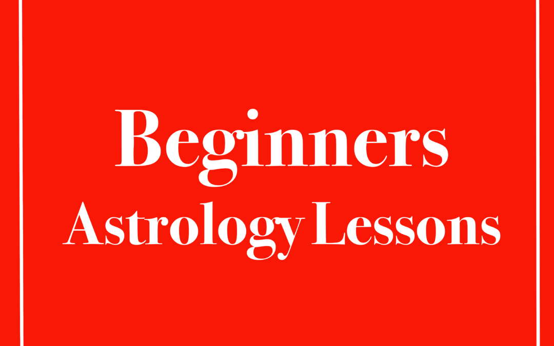 Beginner’s Astrology Classes