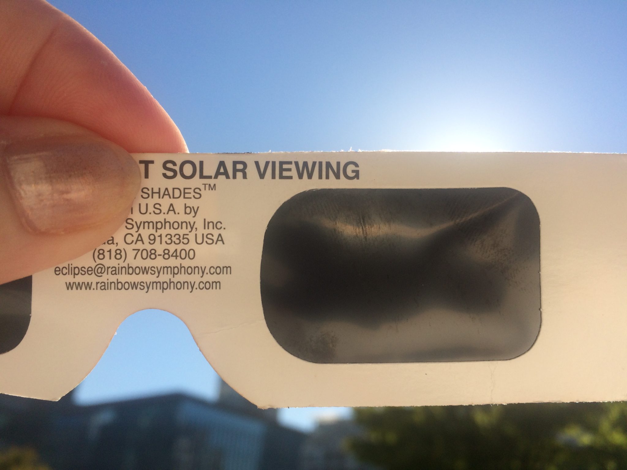 Solar Eclipse Experience from Vancouver with Alison Price – August 21, 2017