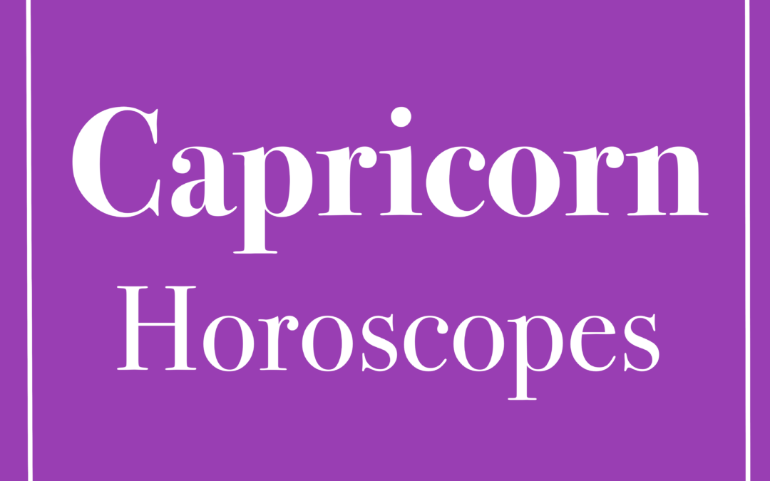 Capricorn Horoscopes