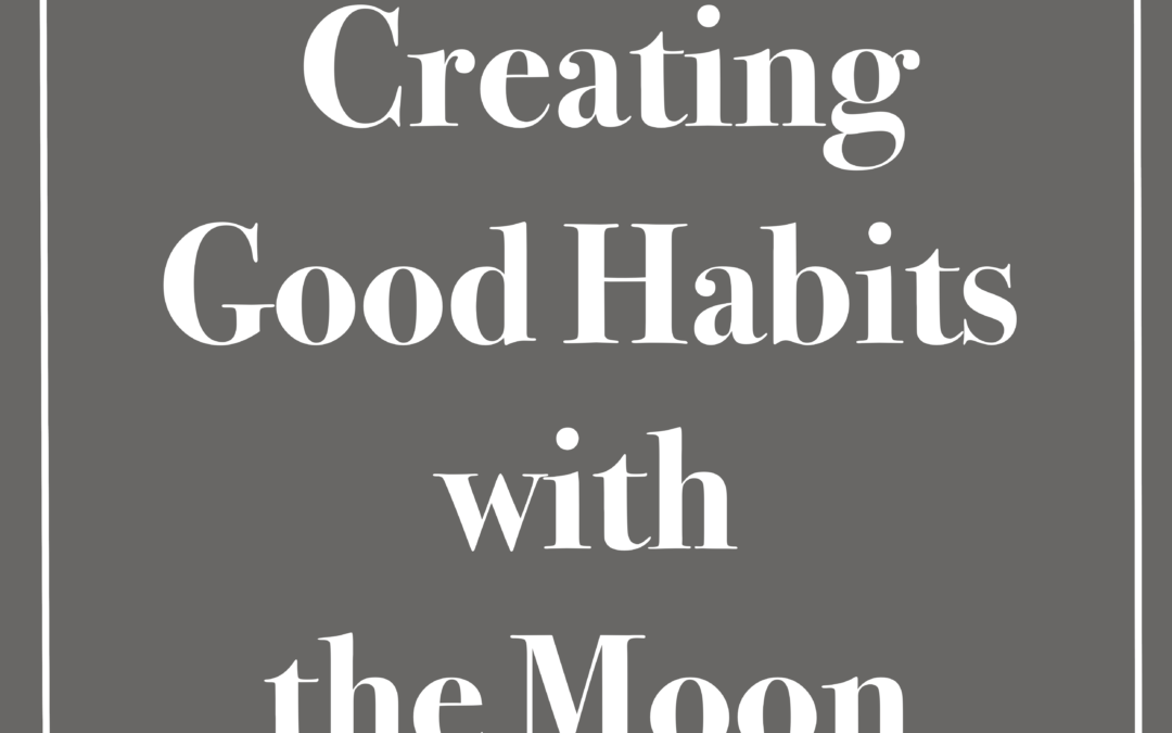 Creating Good Habits with The Moon – 30 Day Drawing Challenge