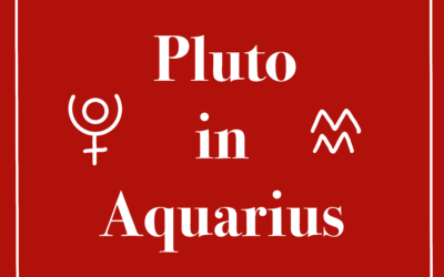 Pluto in Aquarius